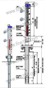 CFZ-T10内护管型顶装式磁性翻柱液位计